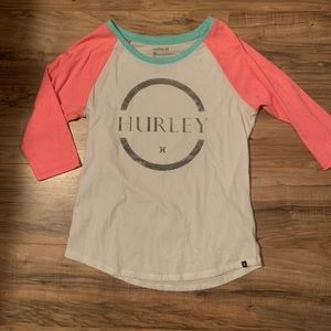 Women’s Hurley 3/4 Sleeve Tee